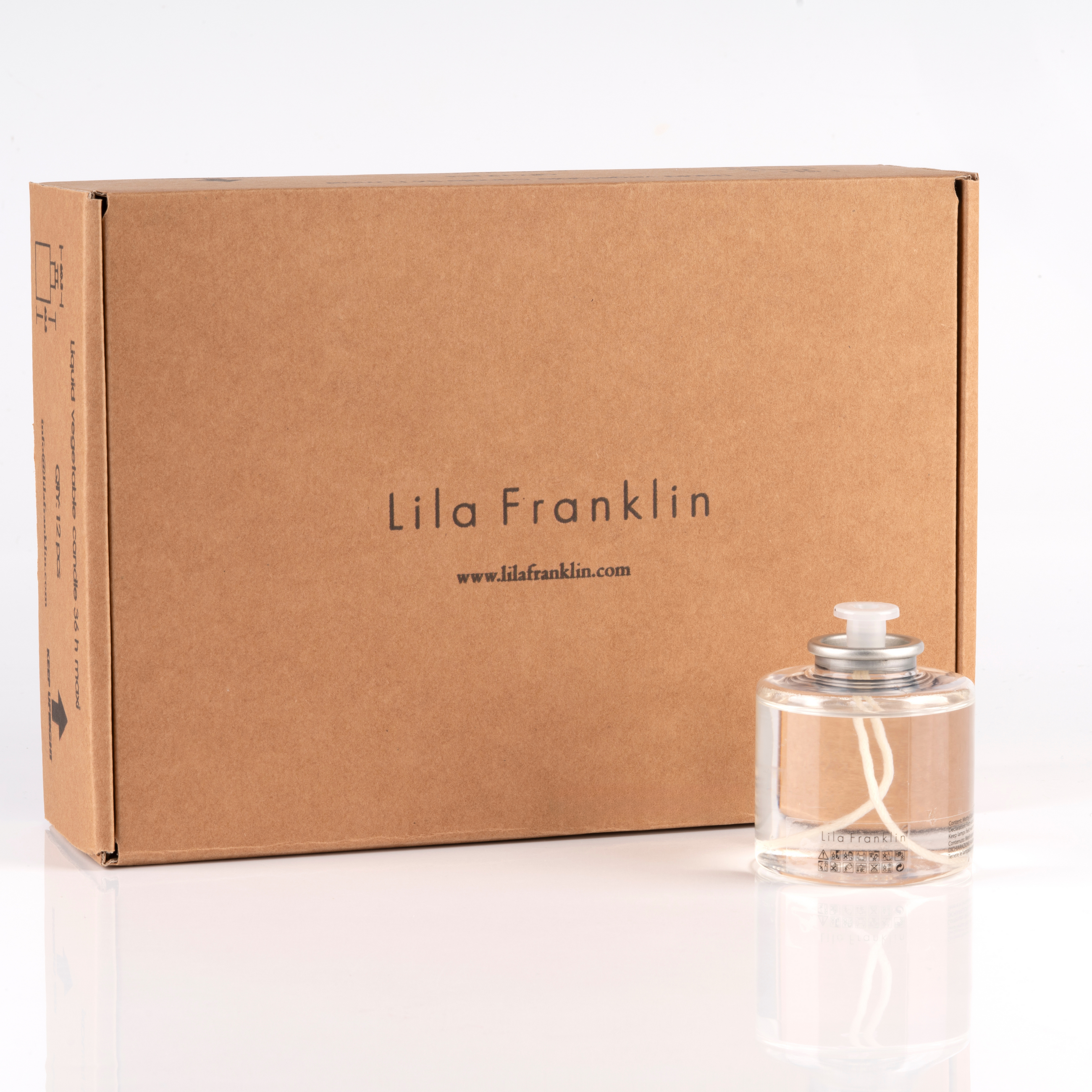 Candele a Cera Liquida Vegetale - 36 ore