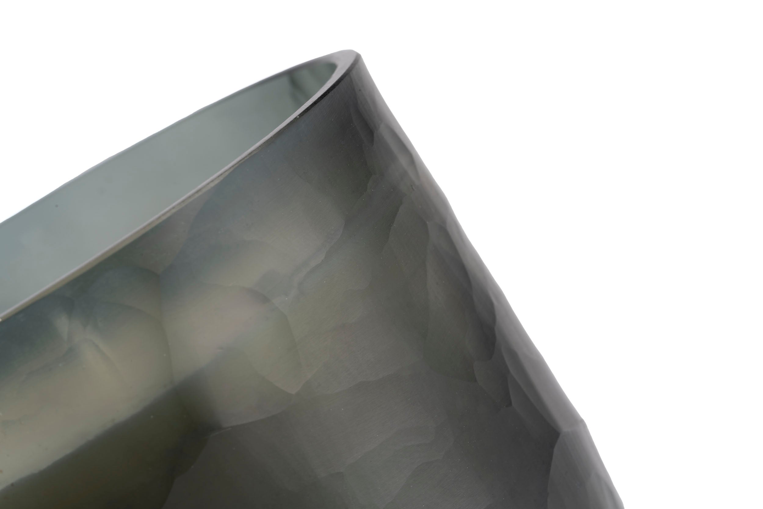 Celeste - Candela Limited Edition – Vetro opaco effetto martellato