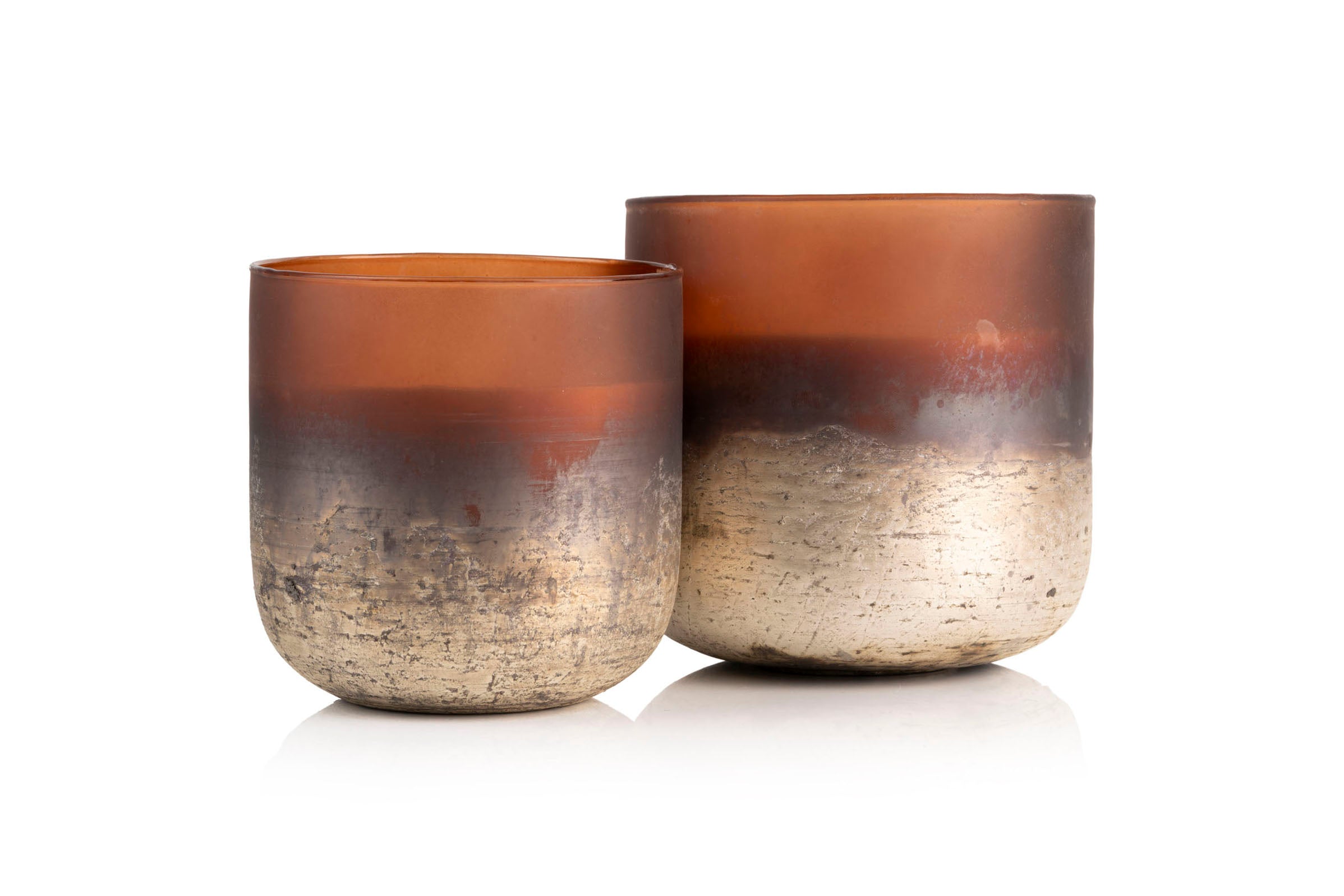 Aurora Set – Candele Profumate in Vetro Artistico