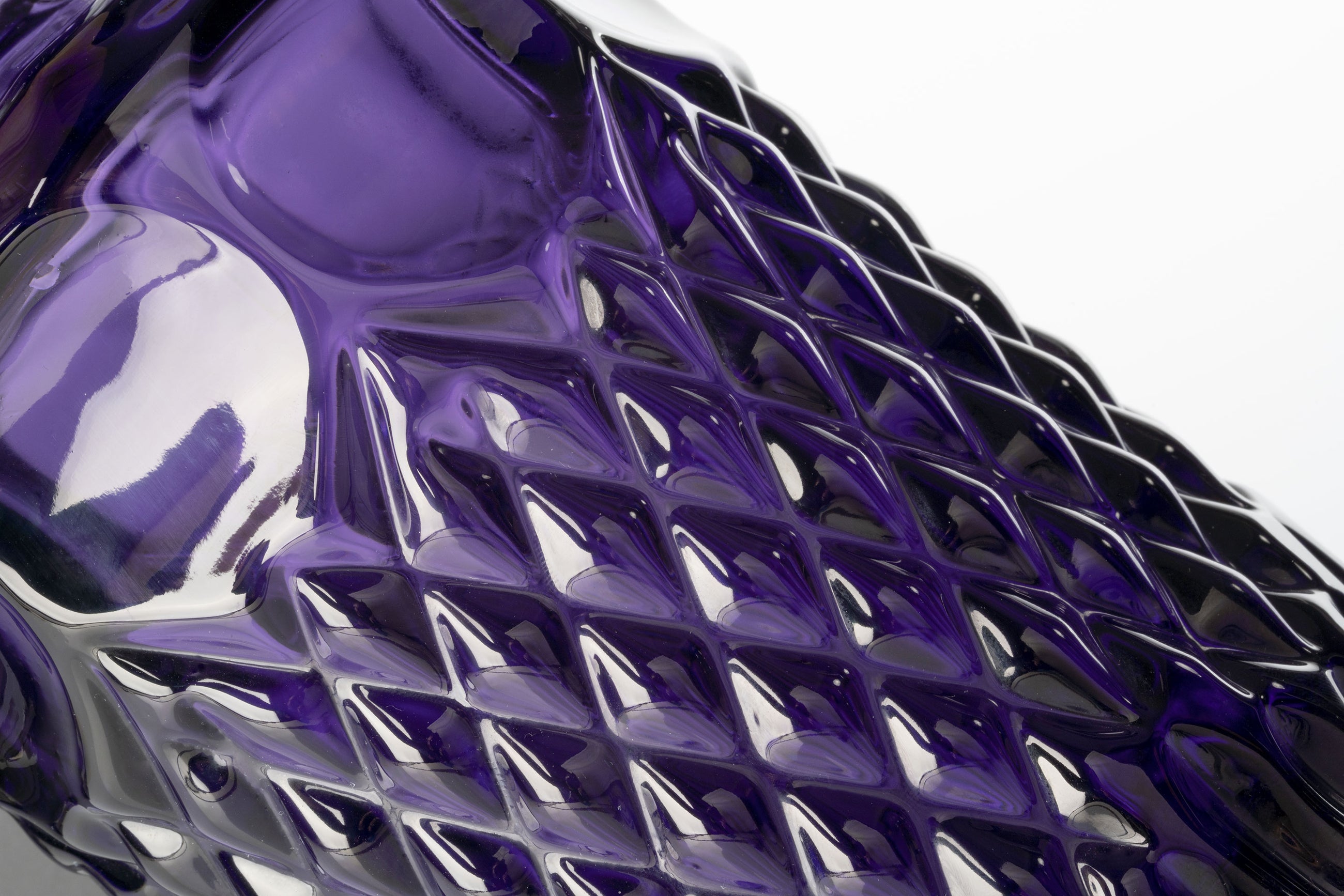 Diffusore Queen - Cristallo Viola Geometrico