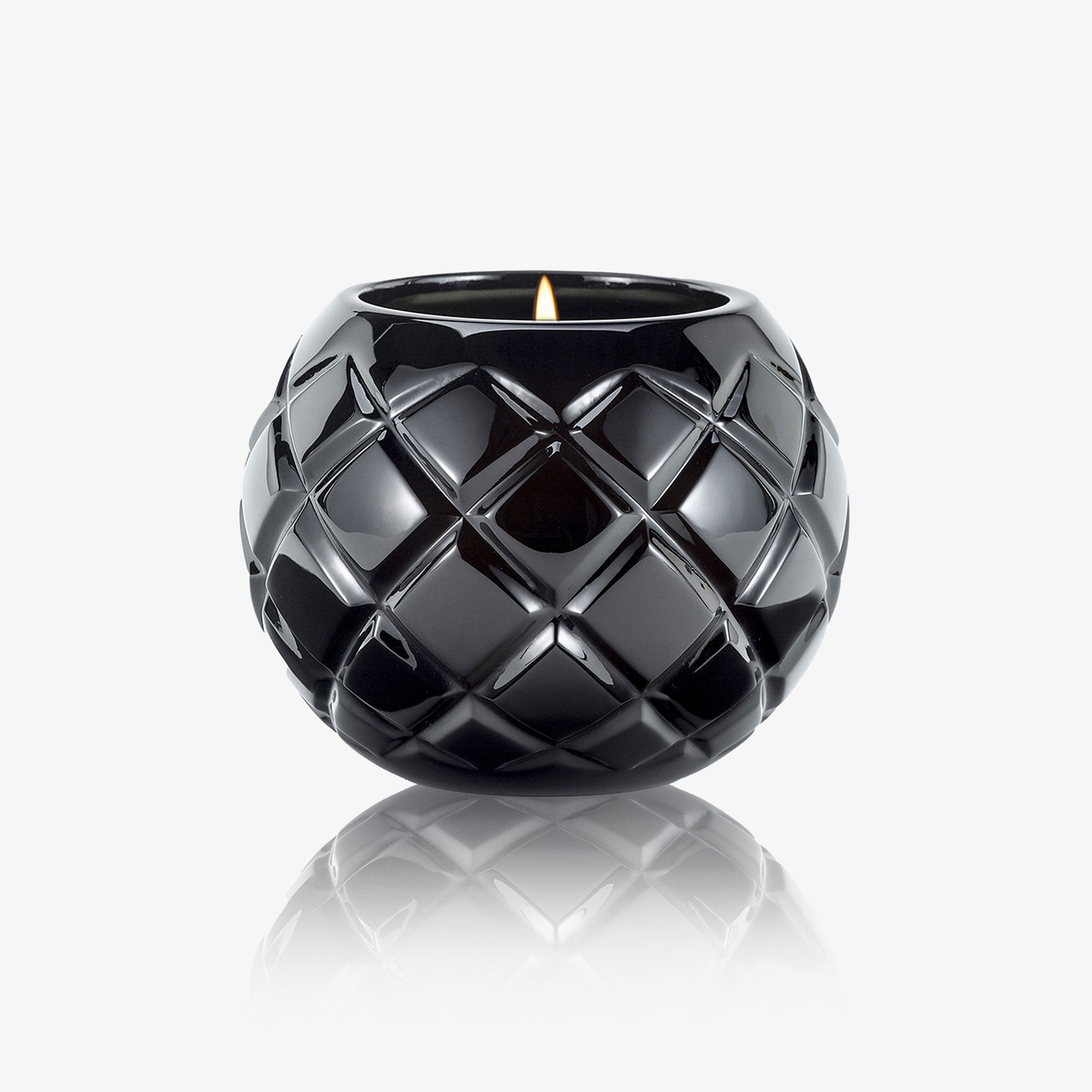 Lili Candle - Black Crystal Rhombus