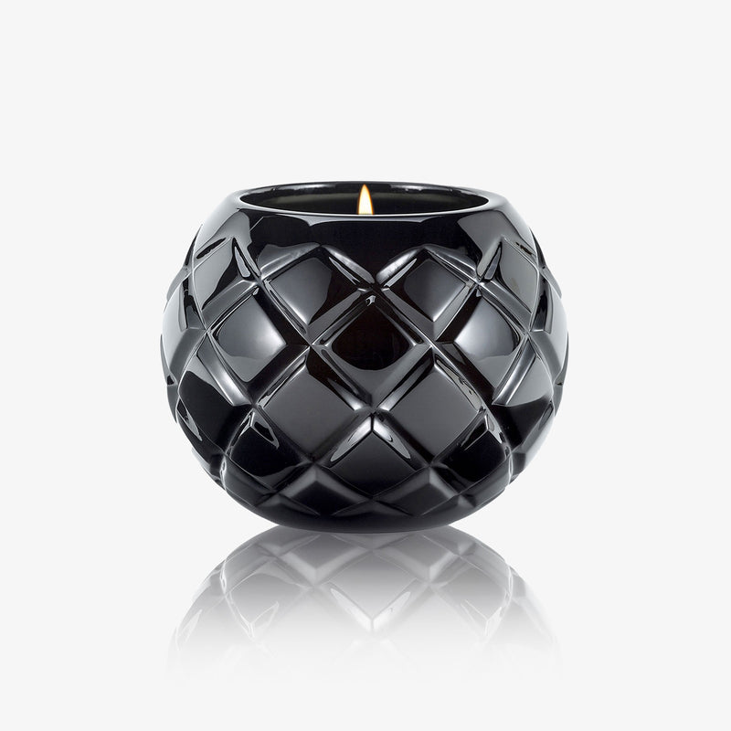 Lili Candle - Black Crystal Rhombus