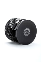 Lidia Candle - Black Crystal Carved Pattern
