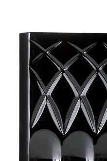Candela Lipe - Cristallo Nero Lucido Decori Geometrici