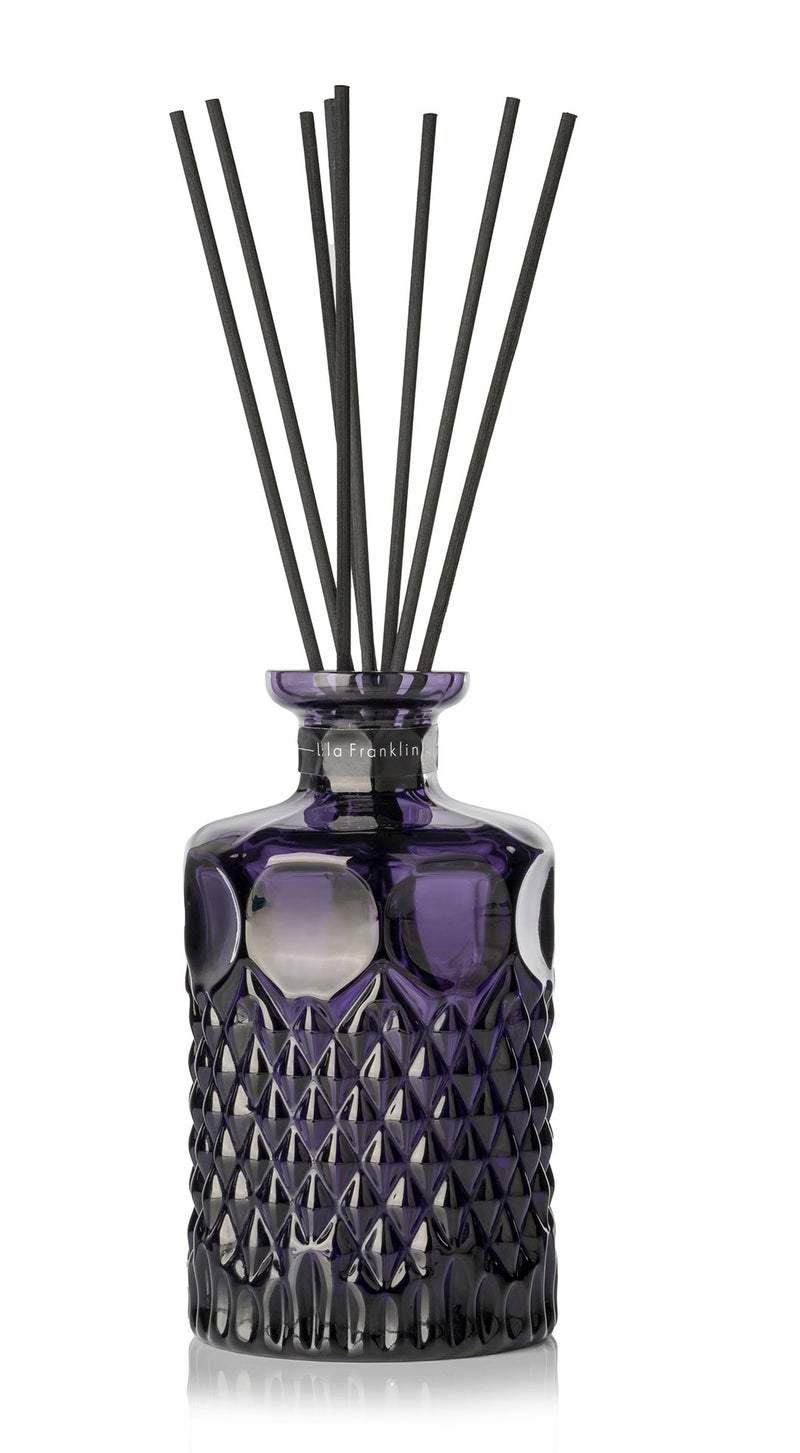 Diffusore Queen - Cristallo Viola Geometrico