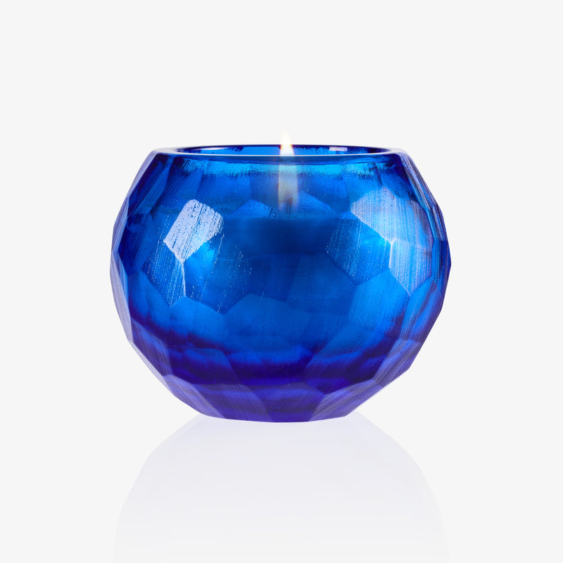 Lili Candle - Opaque Blue Crystal