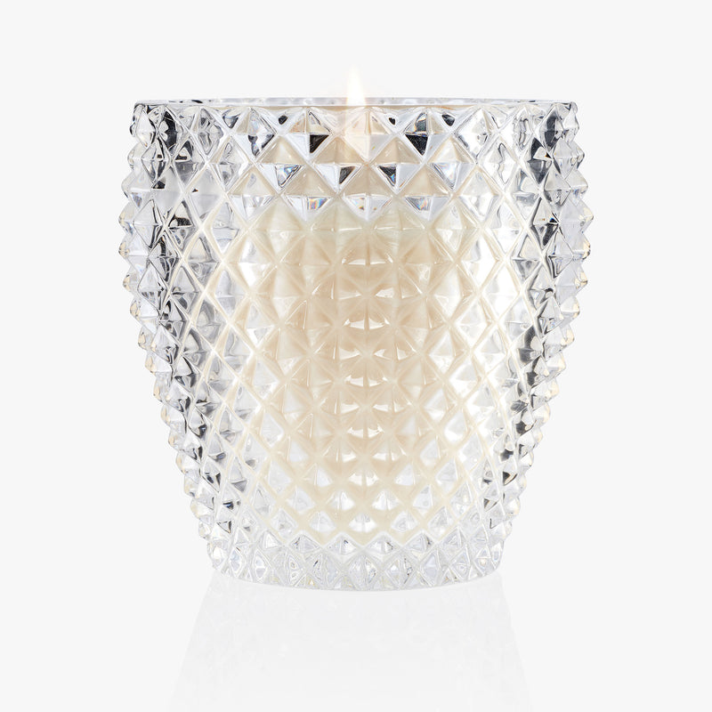 Vivienne Candle - Clear Crystal Elegant Design