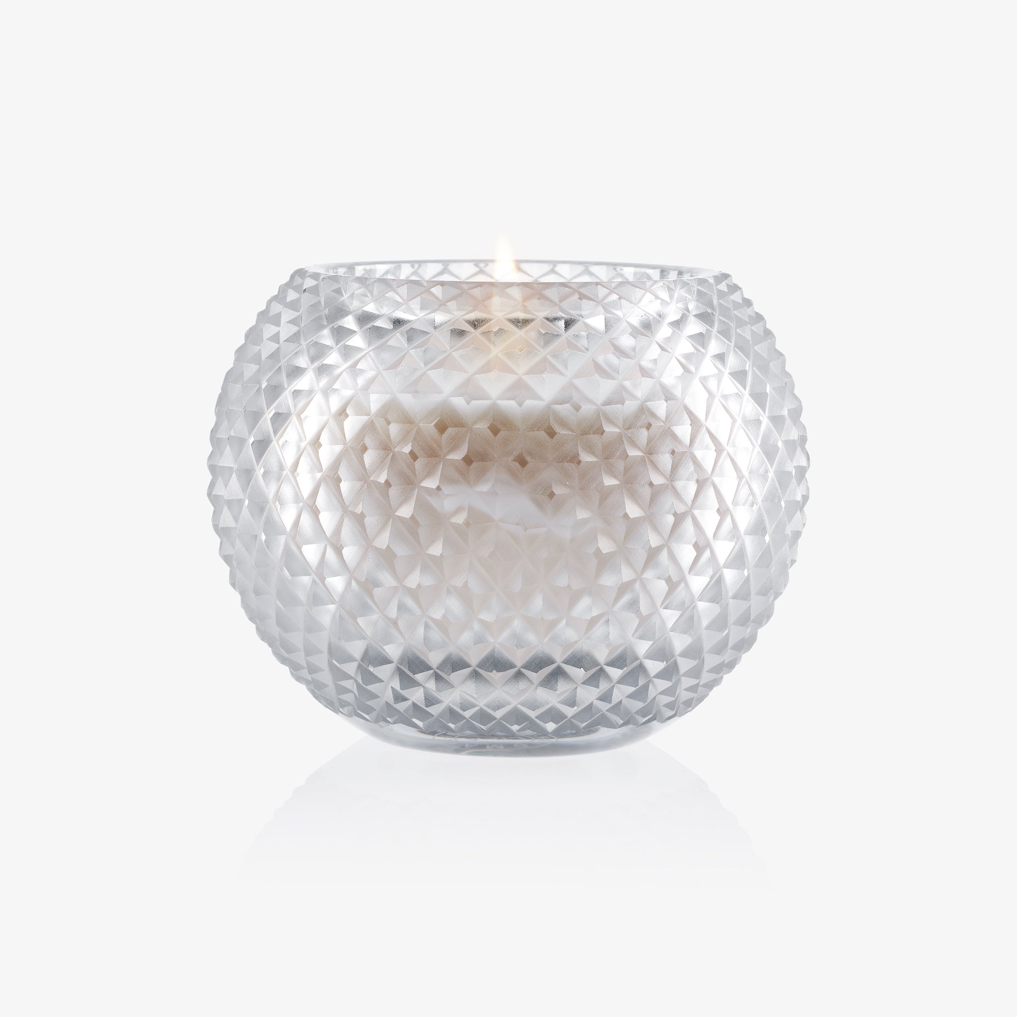 Lili Candle - Clear Crystal Net Pattern