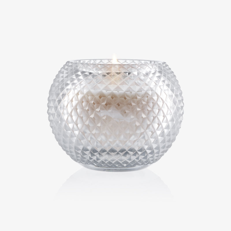 Lili Candle - Clear Crystal Net Pattern