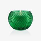 Lili Candle - Green Crystal Net Pattern