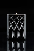 Candela Lipe - Cristallo Nero Lucido Decori Geometrici