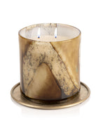 Olivia - Candela Limited Edition – Vetro Artistico Effetto Marmorizzato